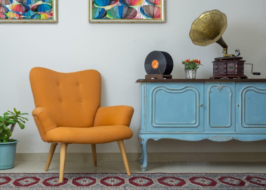 Vintage en retro interieur: die goede, oude tijd