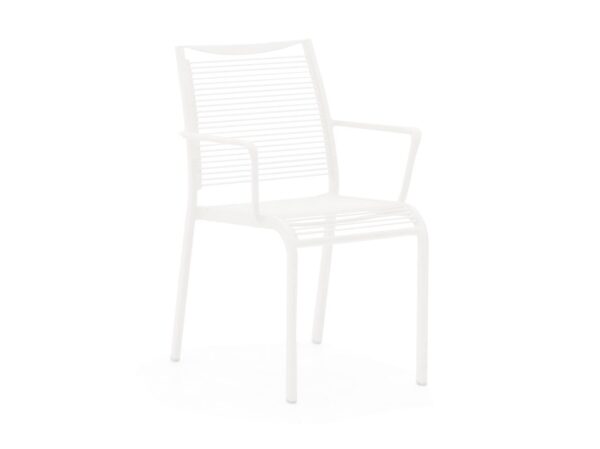Wit aluminium tuinsets