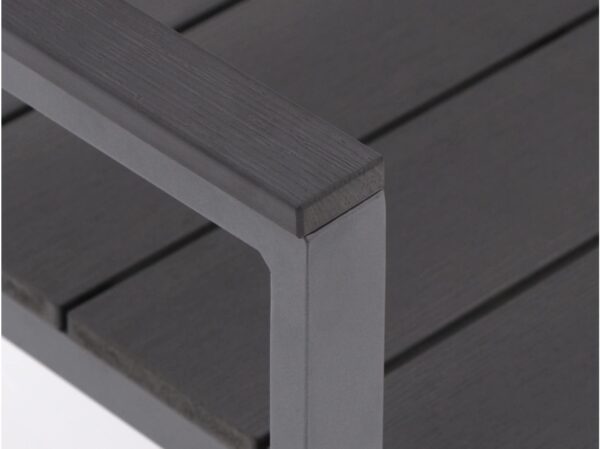 Aluminium/polywood tuinbanken bellagio tuinmeubelen