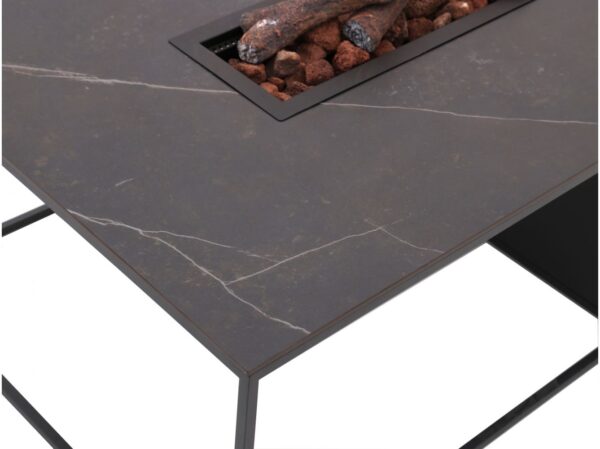 Zwart aluminium tuintafels