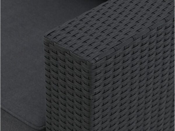 Forza furniture zwart tuinbanken