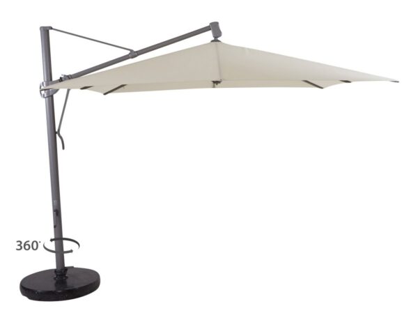 Glatz sombrano easy zweefparasol 300x300cm - laagste prijsgarantie!