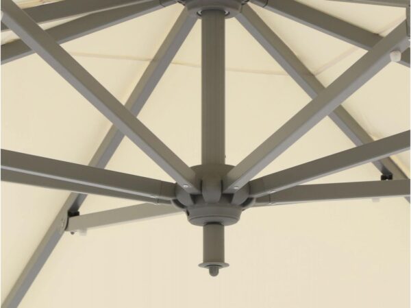 Aluminium parasols glatz
