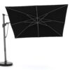 Zwart aluminium parasols