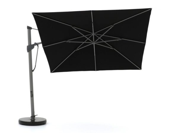 Zwart aluminium parasols