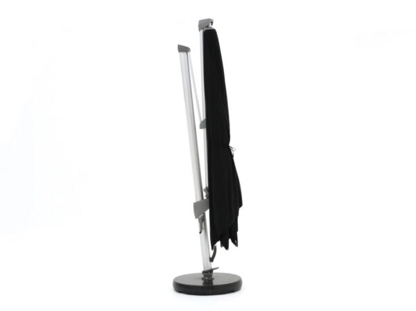 Zwart aluminium parasols