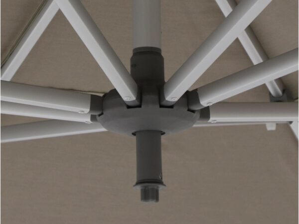 Aluminium parasols glatz