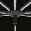 Aluminium parasols glatz