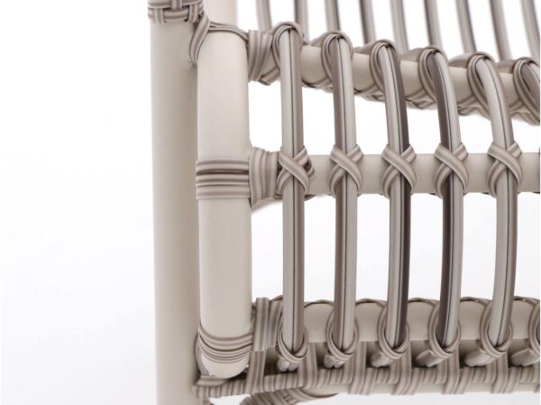 Taupe loungebanken