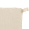 Taupe dralon kussens