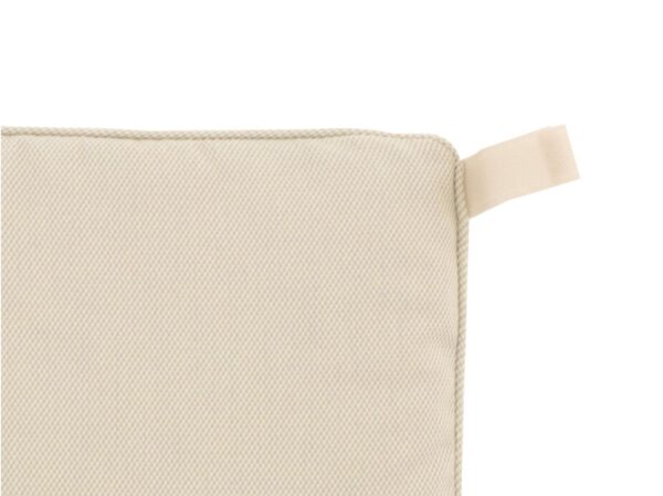 Taupe dralon kussens
