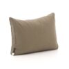 Taupe acryl kussens