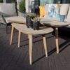 Bruin houten tuintafels