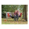 Bruin houten tuinbanken