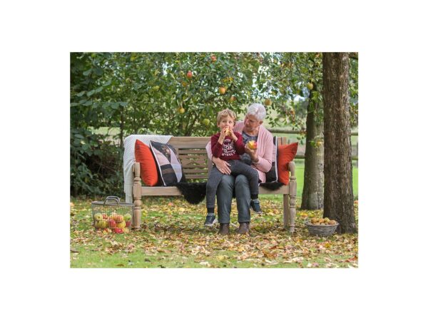 Bruin houten tuinbanken