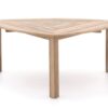 ROUGH-S Triangular dining tuintafel 170x170x170x76cm - Laagste prijsgarantie!