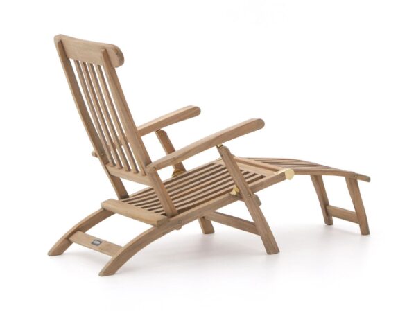 Teakhout ligbedden rough furniture