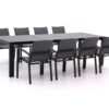 SUNS Verona/Rialto 262cm uitschuifbaar dining tuinset 9-delig stapelbaar - Laagste prijsgarantie!