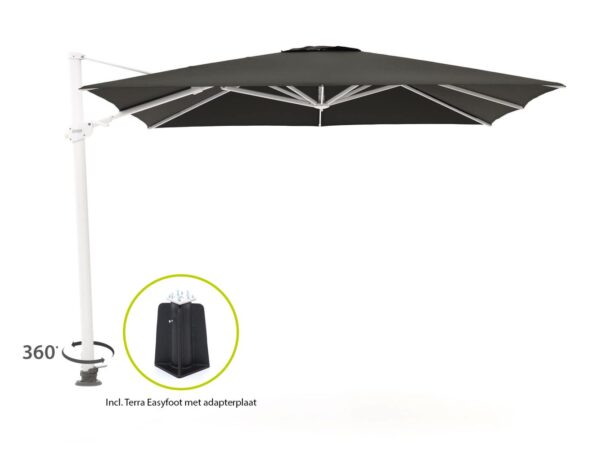 Shadowline alabama zweefparasol 300x300cm - laagste prijsgarantie!