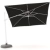Grijs aluminium parasols