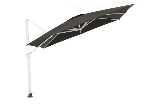 Grijs aluminium parasols