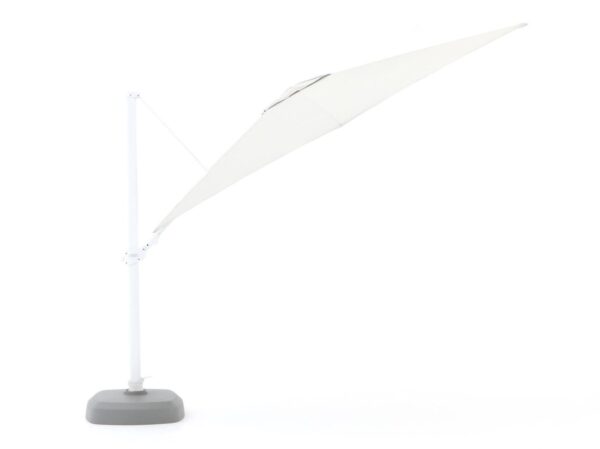Grijs aluminium parasols