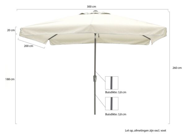 Shadowline parasols