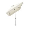 Grijs aluminium parasols