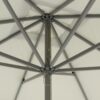 Grijs aluminium parasols