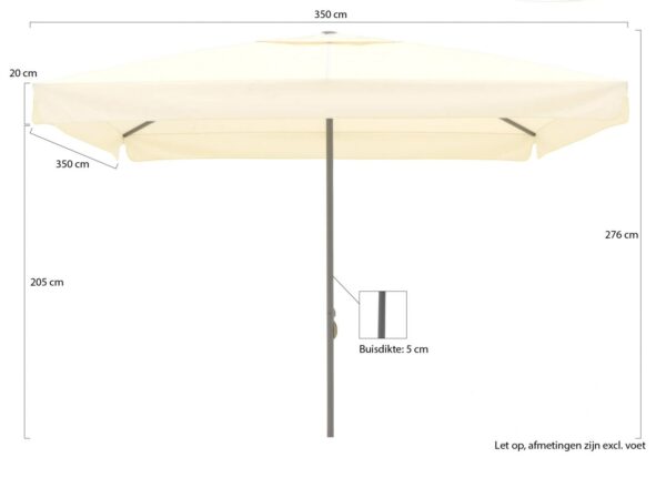 Shadowline parasols