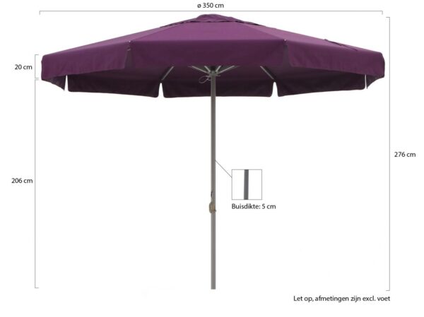 Shadowline parasols