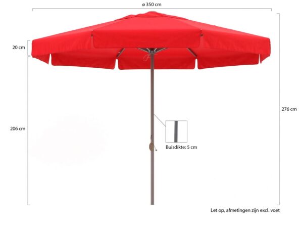Shadowline parasols