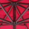 Roze aluminium parasols