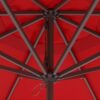 Rood aluminium parasols