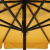 Geel aluminium parasols