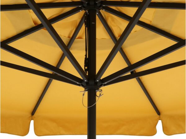 Geel aluminium parasols