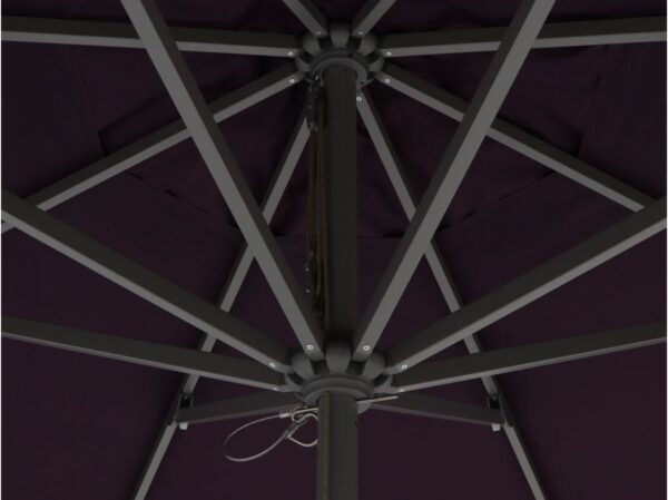 Paars aluminium parasols