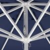 Blauw aluminium parasols