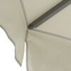 Aluminium parasols shadowline