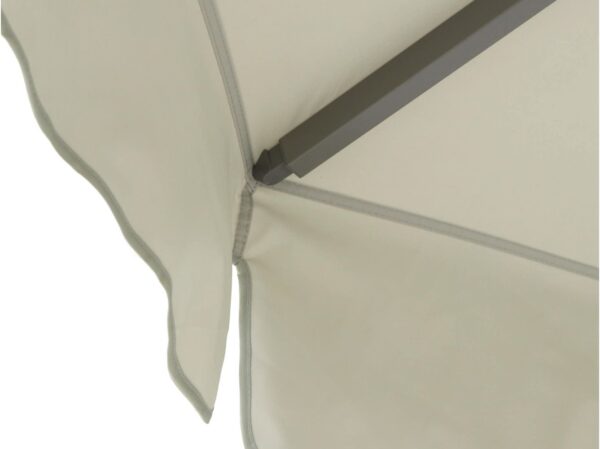 Aluminium parasols shadowline