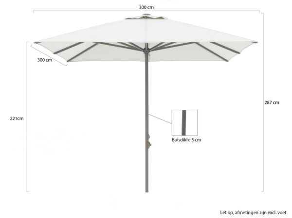 Shadowline parasols