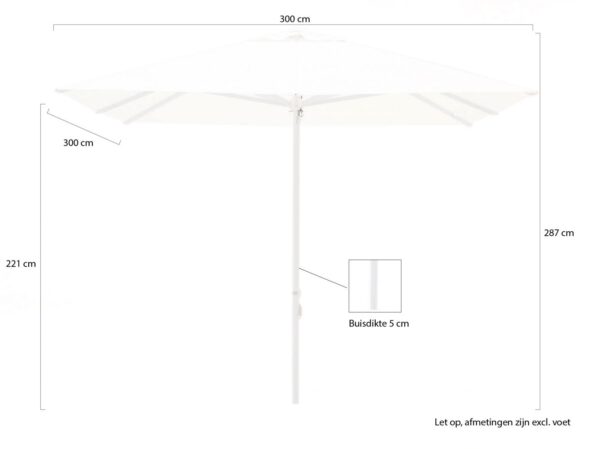 Shadowline parasols