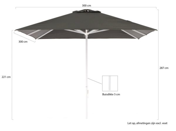 Shadowline parasols