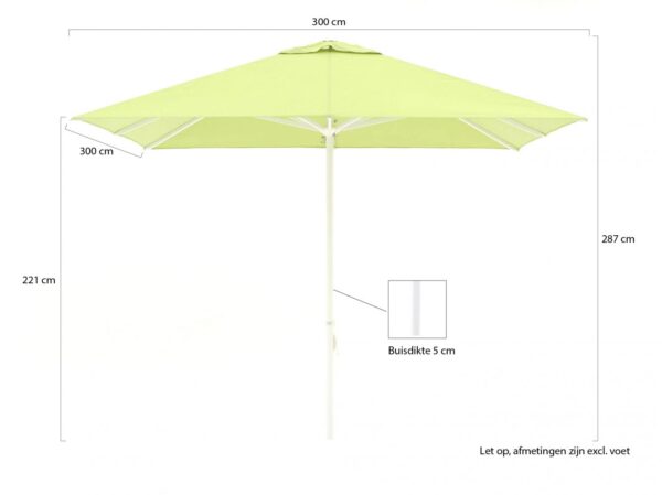 Shadowline parasols