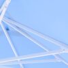 Blauw aluminium parasols