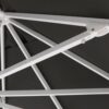 Grijs aluminium parasols