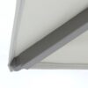 Aluminium parasols shadowline
