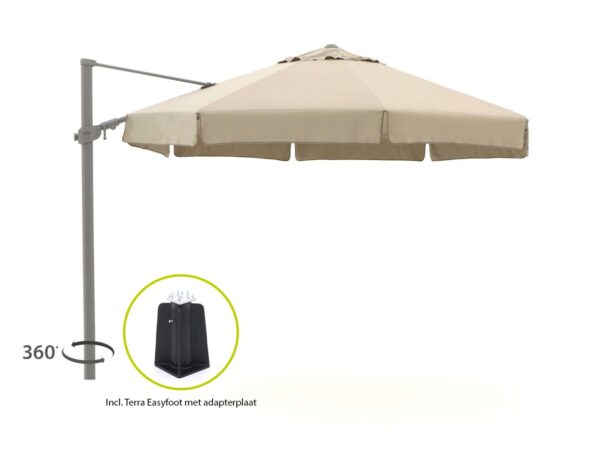 Shadowline memphis zweefparasol ø 350cm - laagste prijsgarantie!