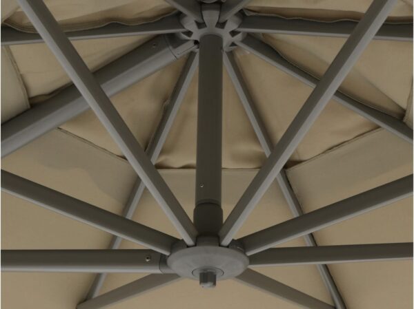 Aluminium parasols shadowline