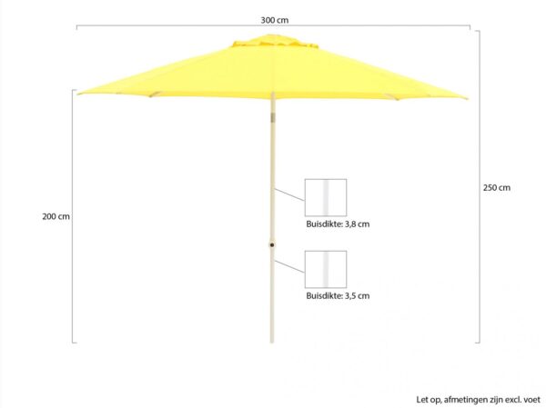 Shadowline parasols